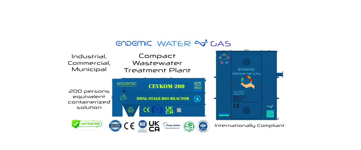 Endemic CEVKOM Package Water Treatment Plant